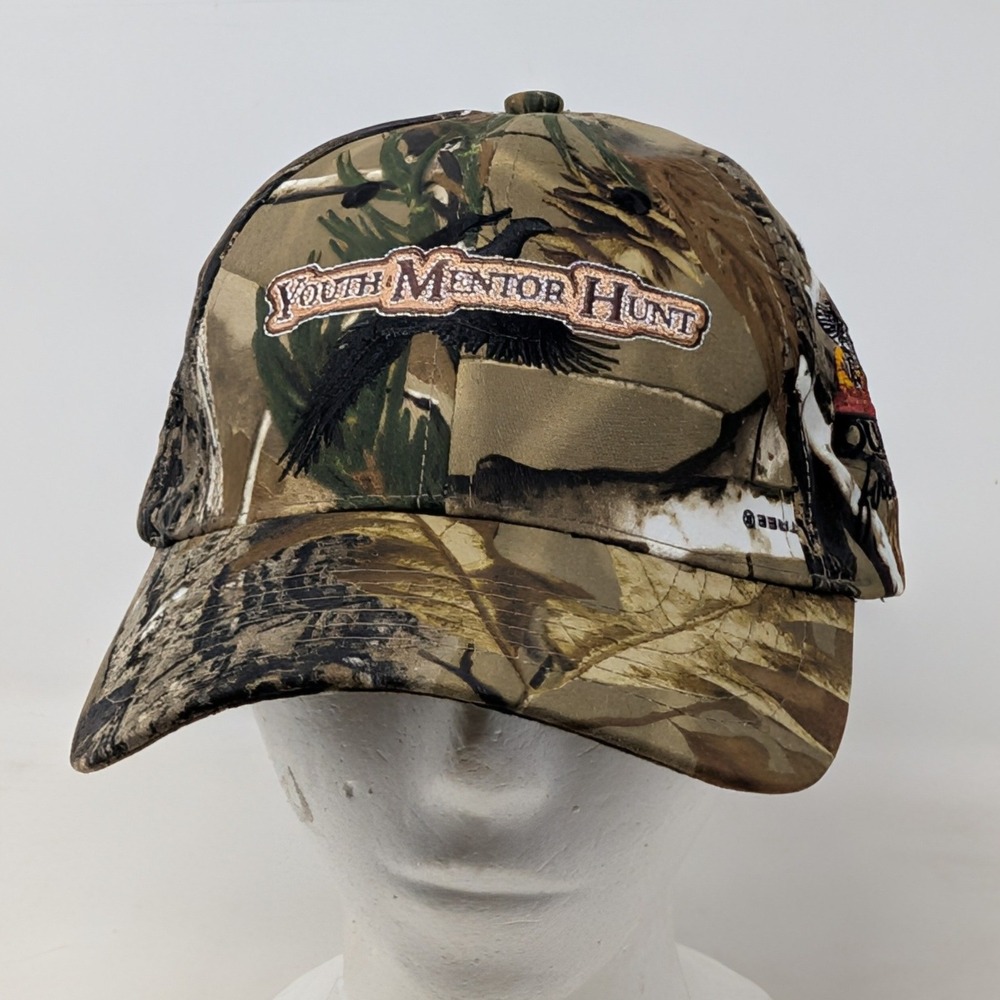 Realtree Camo Hat Pheasants Forever Quail Forever Nebraska Game Parks Hunt Cap